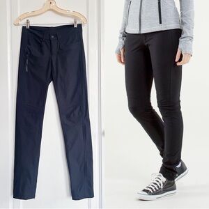 Lululemon • Bust A Move Pant moto slim straight skinny black
